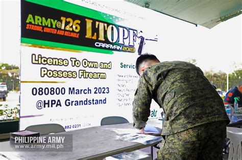 ltopf caravan 2023 schedule cebu|Army launches LTOPF Caravan 2023 .